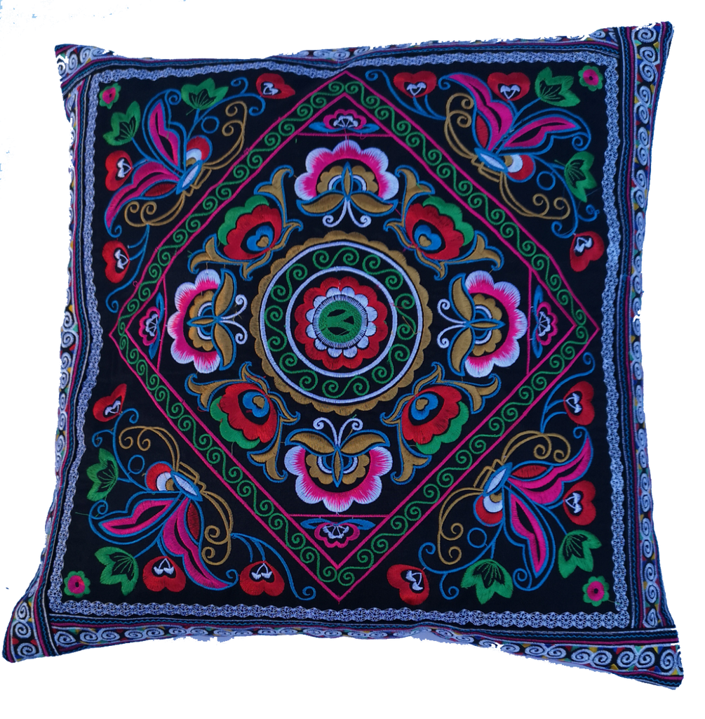 Hmong design cushion - Pai