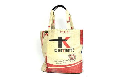 Shopper/Beach bag - K cement