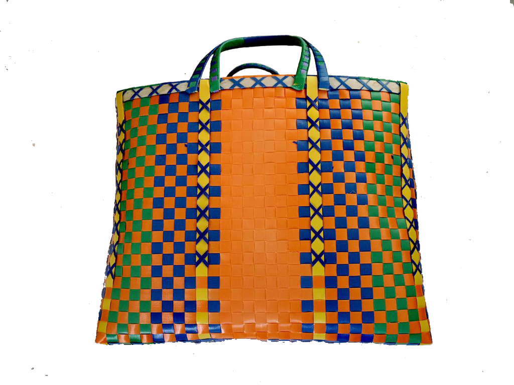 Burmese shopper - Orange