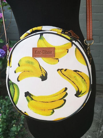 Fruit design collection - round shoulder bag - Banana