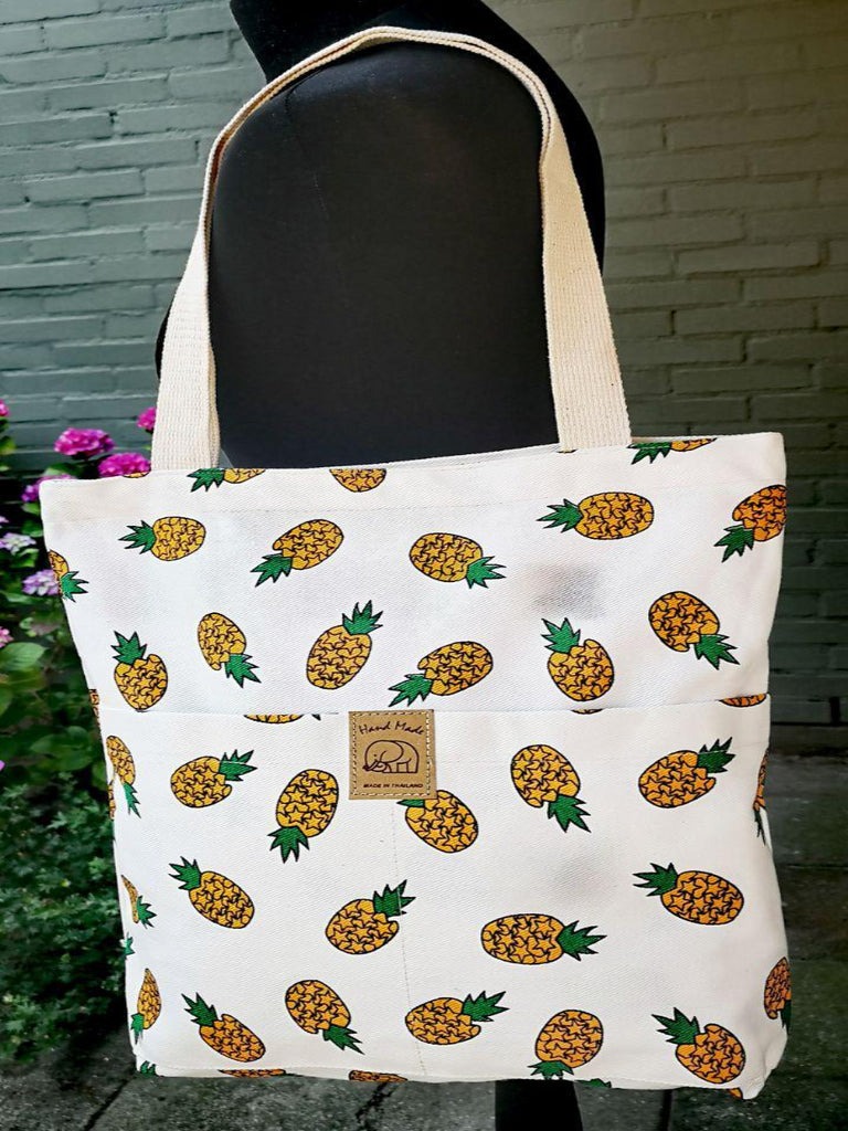 Fruit design collection - shopper - Pineapple