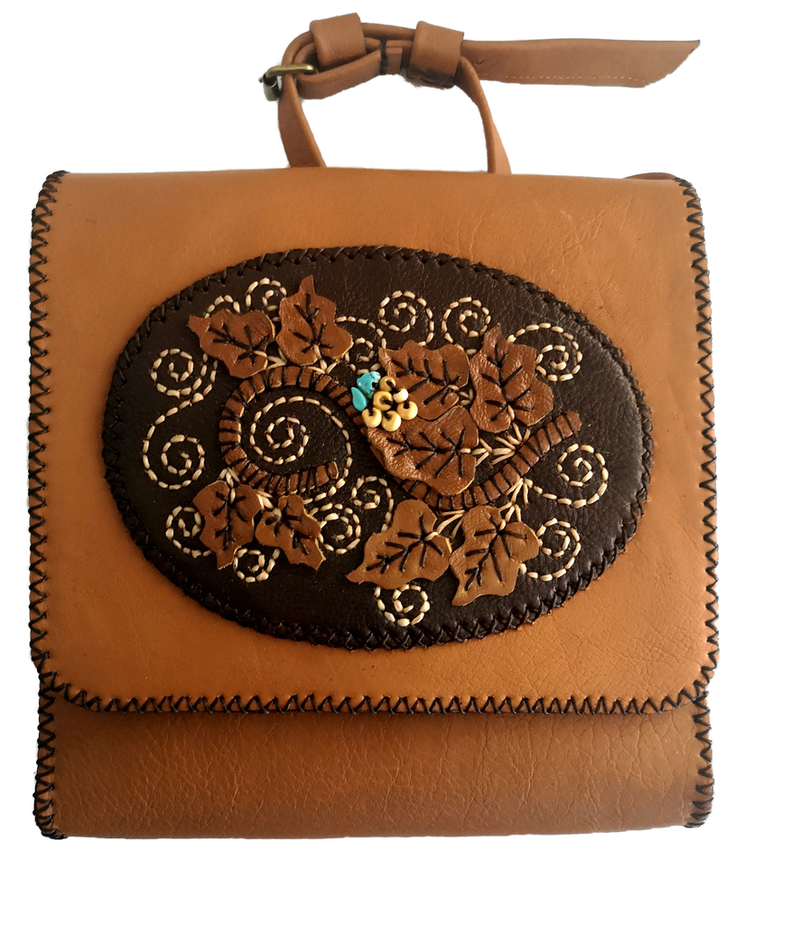 Wualai hand-stitched leather shoulder bag (2)