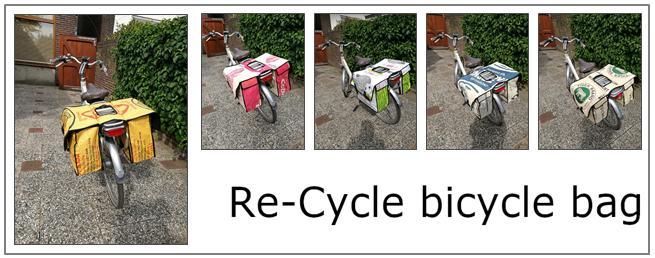Re-Cycle bicycle bag